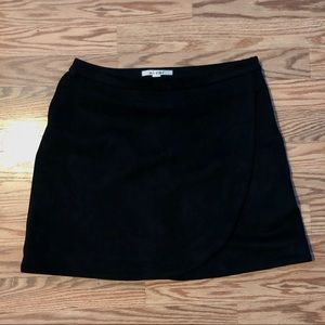Miami Suede Wrap Skirt